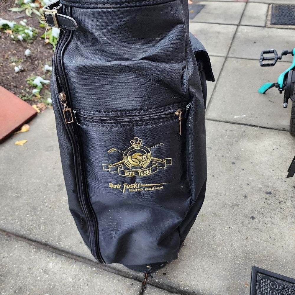 BOB TOSKI  - 6 WAY Golf BAG And Clubs - Please See All Pictures - Picture 5 of 11
